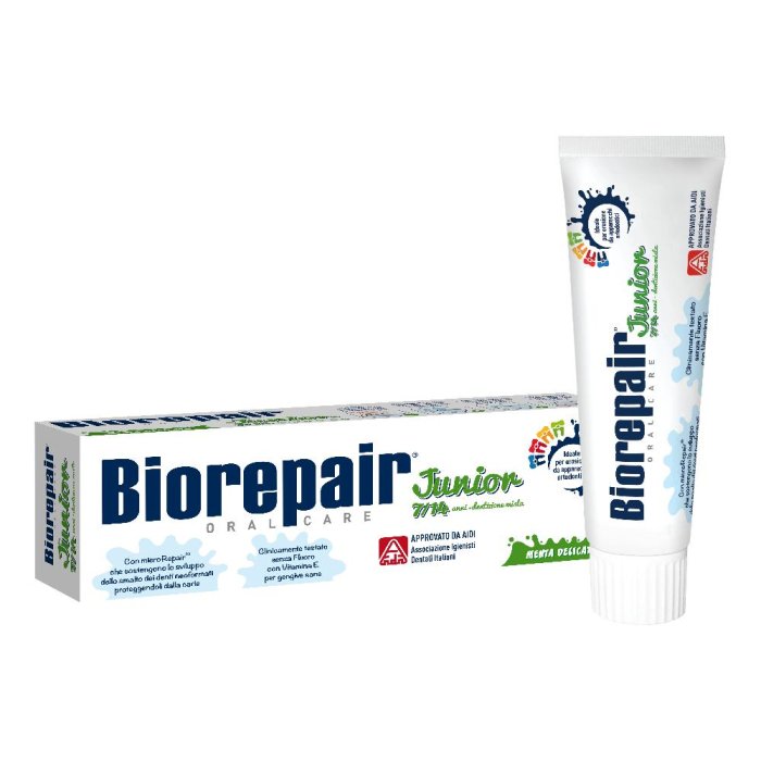 Biorepair Igiene Orale Quotidiana Dentifrico 7-14 Anni con MIcrorepair Protettivo Rigenerante 75 ml