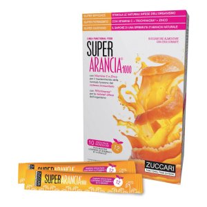 Zuccari Super Arancia - 1000 Integratore Alimentare 10 Stick Pack Monodose