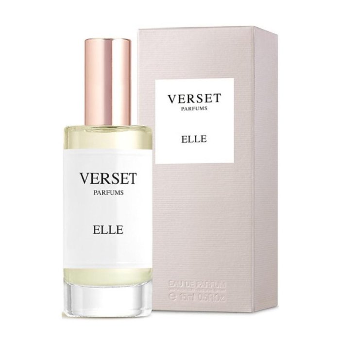 Verset Elle Eau de Toilette Donna 15 millilitri - Profumo Femminile Elegante e Seducente