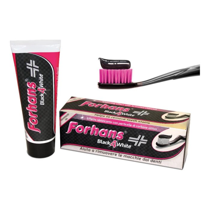 Uragme Dentifricio Forhans Gel Black4white