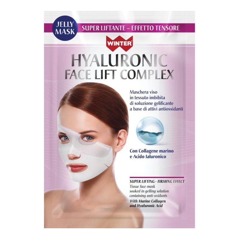 Winter Hyaluronic maschera liftante - maschera viso liftante allacido ialuronico
