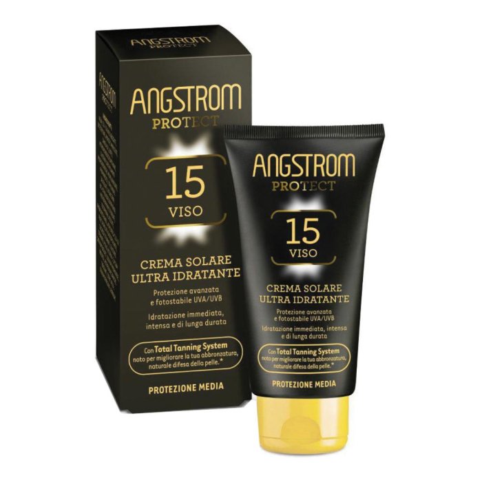 Angstrom Protect 15+ Viso Hydraxol Crema Solare 50 ml