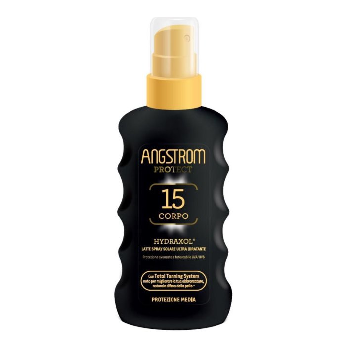Angstrom Latte Solare Spray Protettivo Idratante 15 formato 175 ml