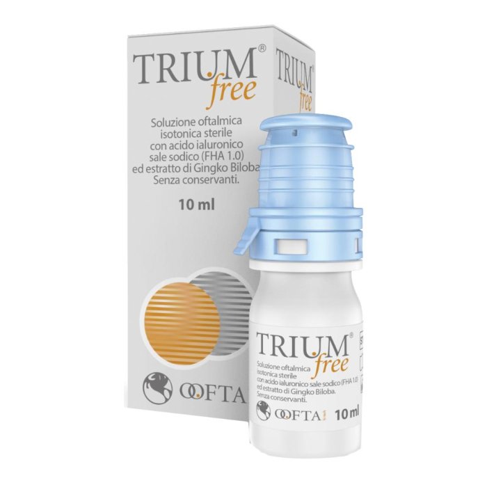 Sooft Italia Trium Free Gocce Oculari 10 Ml