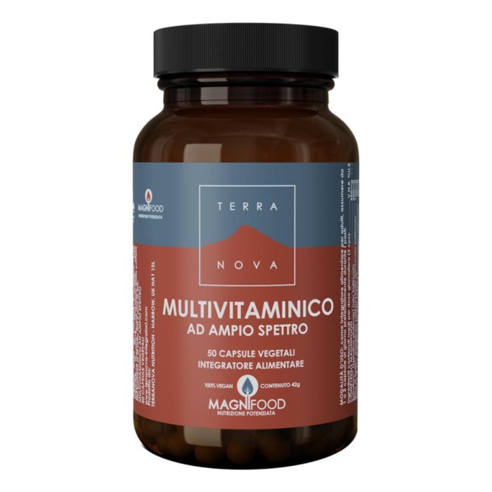 Terranova Multivitaminici - Complesso Multivitaminico ad Ampio Spettro,50capsule