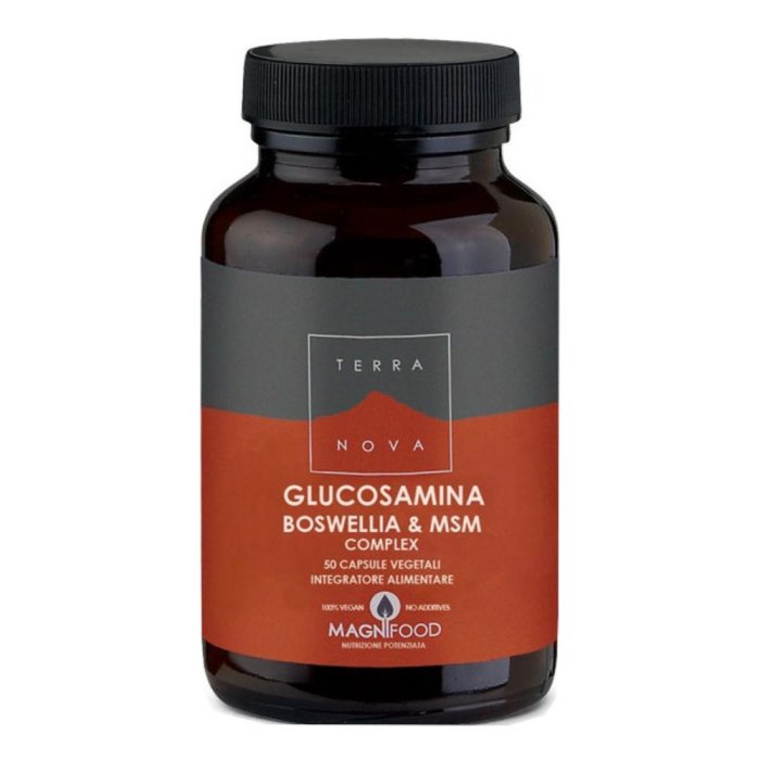 Terranova Articolazioni e Cartilagini - Glucosamina Boswellia & MSM 50 capsule