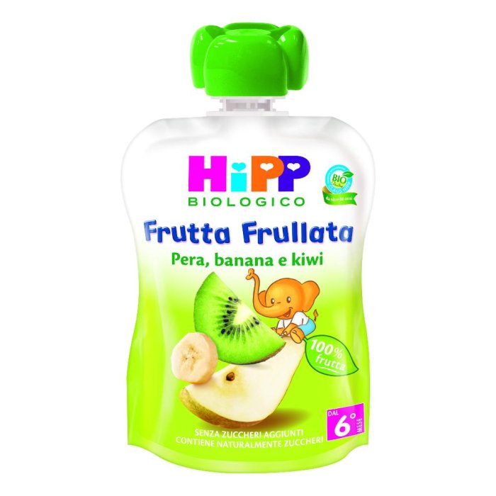 HiPP Frutta Frullata Pera Banana E Kiwi 90 g