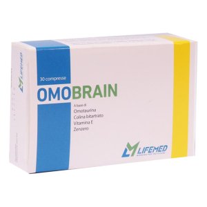 Omobrain 30 Compresse Integratore per Memoria, Concentrazione e Funzioni Cognitive
