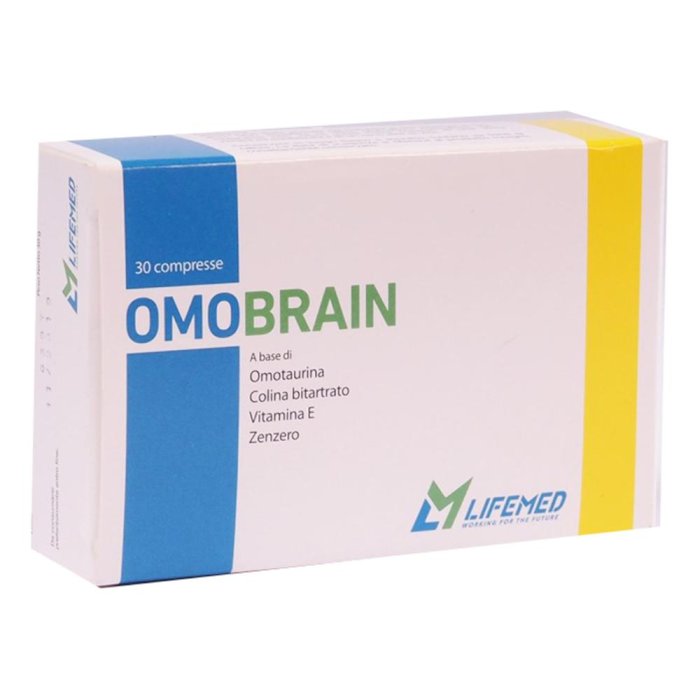 Omobrain 30 Compresse Integratore per Memoria, Concentrazione e Funzioni Cognitive