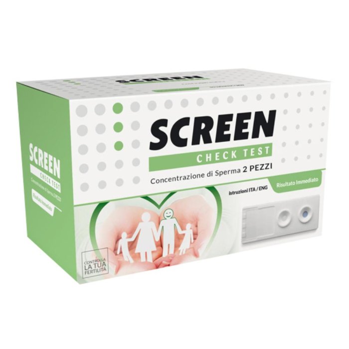 Screen Pharma Check Test - Conta Spermatica 2 Pezzi