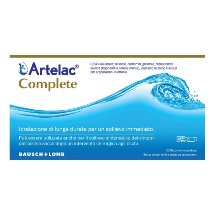 Bausch & Lomb-iom Artelac Complete 30 Unita' Monodose