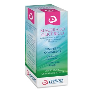 CME Juniperus Communis Macerato Glicerico 60 ml Integratore Naturale Drenante Depurativo per Reni e Fegato Sporting