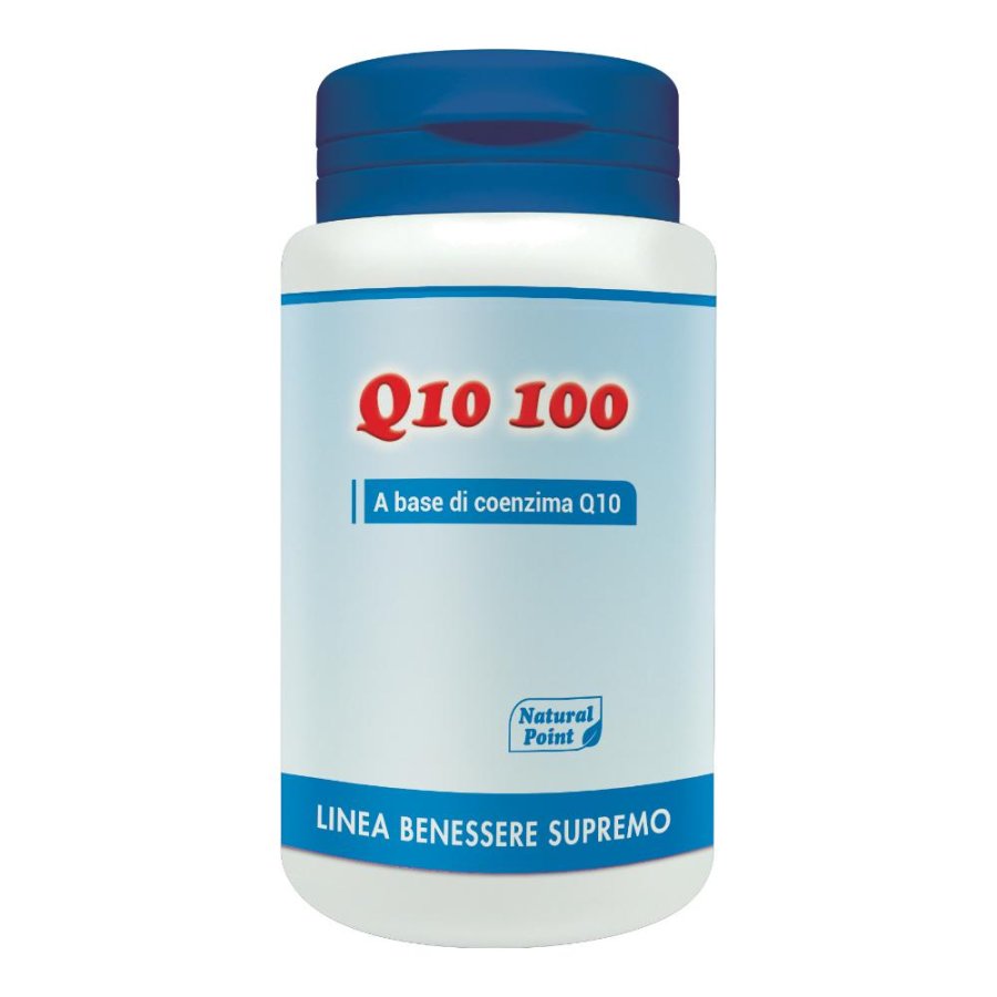 Natural Point Q10 100 Integratore Alimentare, 50 Capsule Vegetali 100mg Natural Point Q10 100 Integratore Alimentare, 50 Capsule Vegetali 100mg