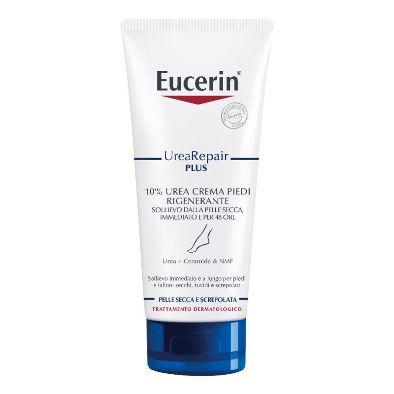 Eucerin UreaRepair 10% Plus Crema Rigenerante Piedi Pelle Secca 100 ml