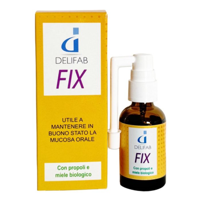 Delifab Fix 30 ml Fissatore Professionale per Ciglia e Sopracciglia Trattamento Lifting e Laminazione