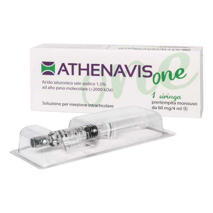 Athenavis one siringa intra-articolare acido ialuronico 60 mg / 4ml