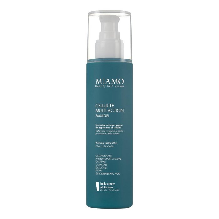 Miamo Cellulite Multi Action Emulgel Trattamento Rimodellante Cellulite, 200ml