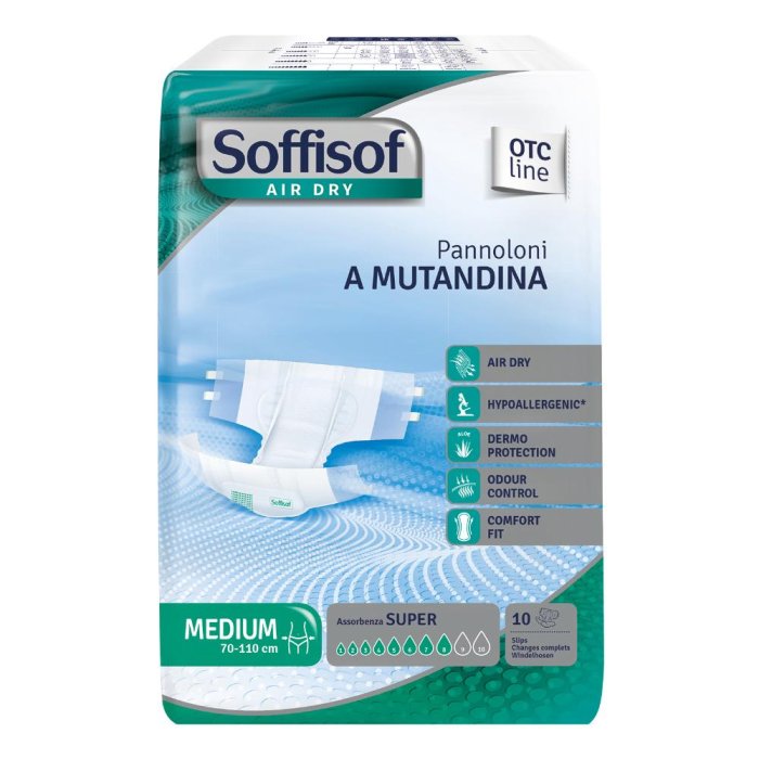 SOFFISOF AIRDRY MUT MED 10P 1031