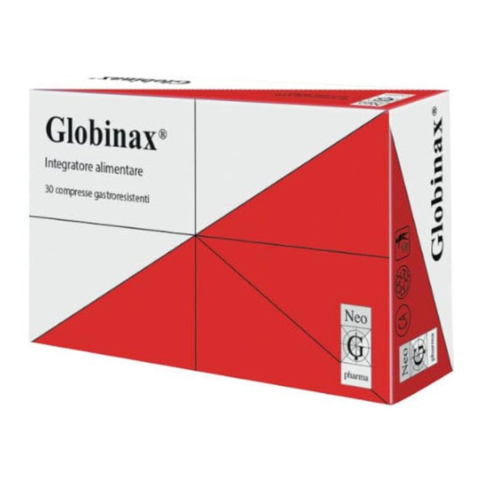 Globinax 30 Capsule Integratore Vitamina per Stanchezza Fisica Mentale e Difese Immunitarie