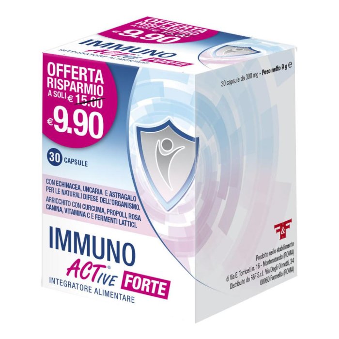 F&f Immuno Active Forte 30 Capsule