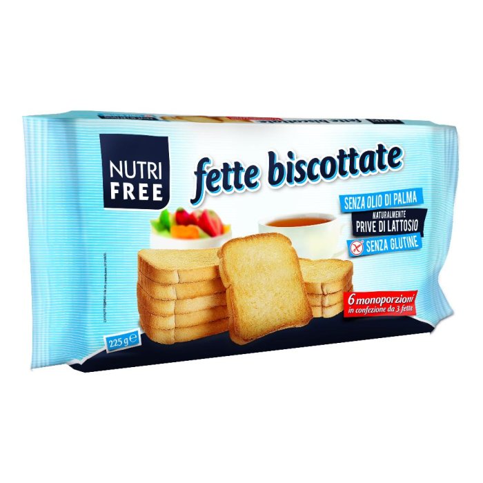 NutriFree Fette Biscottate Senza Glutine 225g