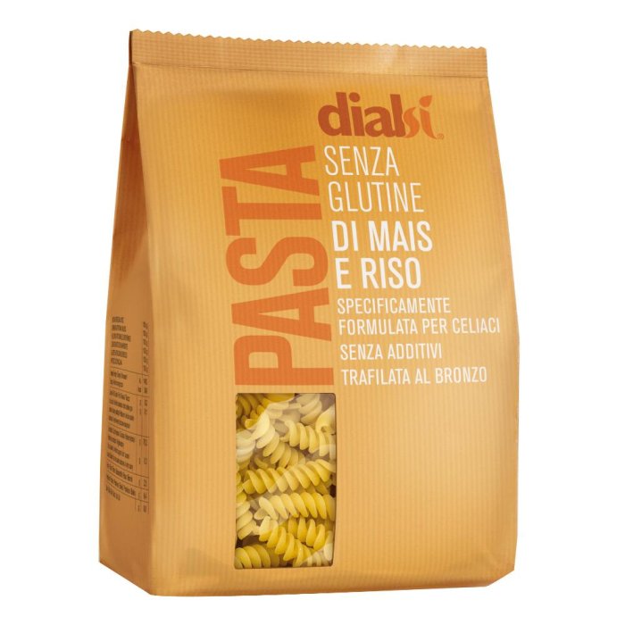 Dialsì pasta fusilli 33 400 g fusilli senza glutine per celiaci