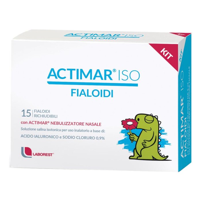 Actimar fialoidi 15 fiale da 5 ml soluzione salina ipertonica per igiene nasale