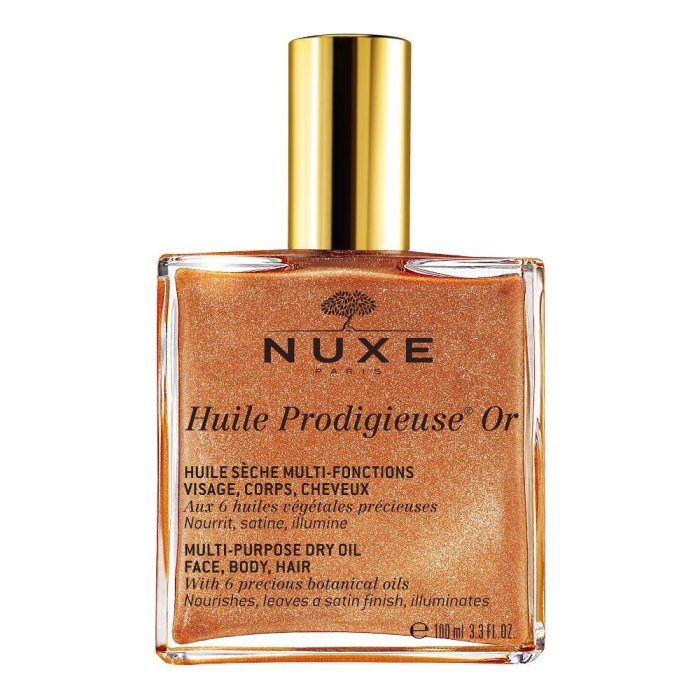 Nuxe  Huile Prodigieuse OR Olio Secco Illuminante Viso Corpo Capelli 100 ml