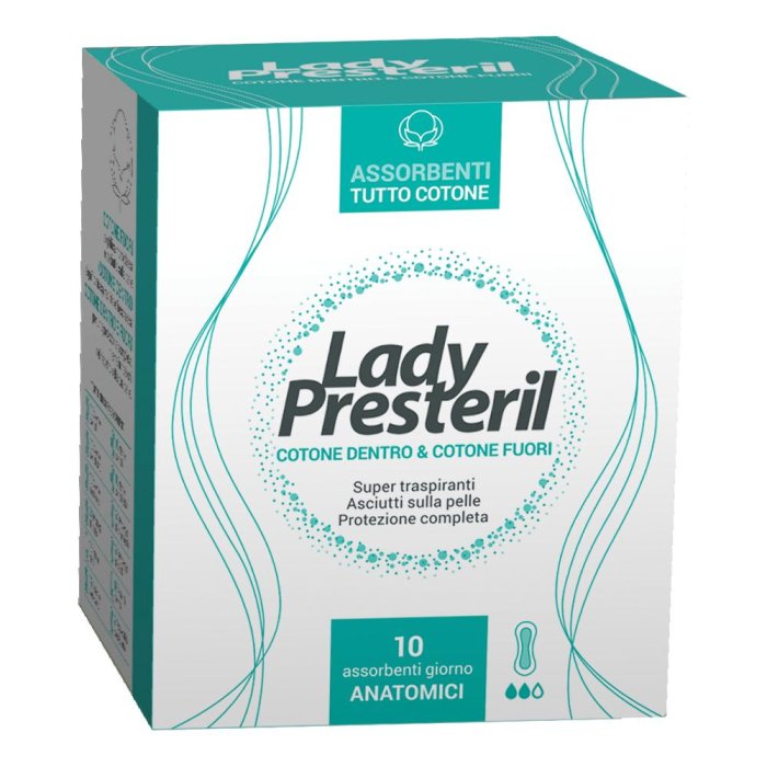 Corman Lady Presteril Proteggislip Anatomico Promo 24 Pezzi