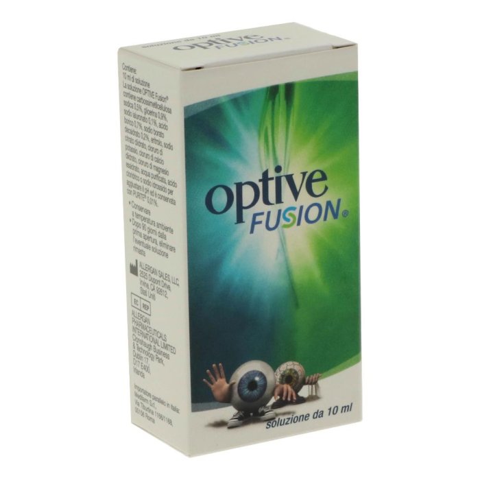 Optive Fusion Soluzione oftalmica lubrificante per occhio secco 10 ml