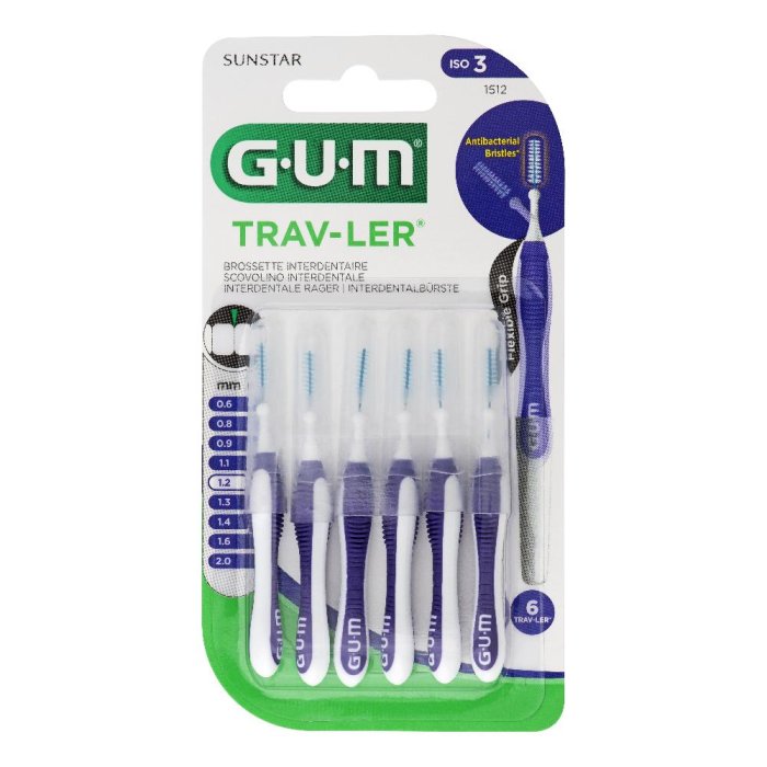Gum Travler 1512 Scovo 1,2 6 Pezzi