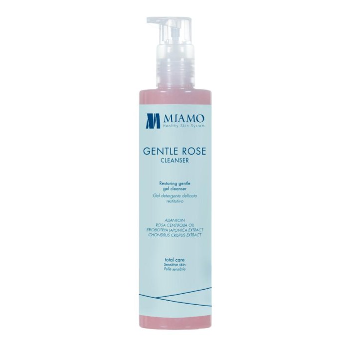Miamo total care gentle rose cleanser 250 ml gel detergente