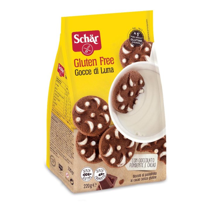 Dr.schar Schar Gocce Di Luna Biscotto Al Cacao 220 G