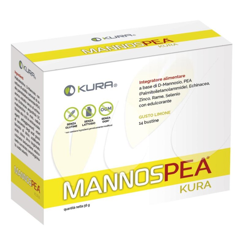 Kura Mannospea Integratore Alimentare Infezioni Uro-Genitali 14 Bustine
