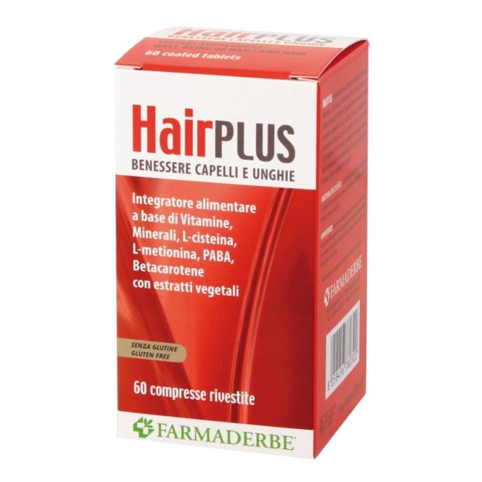 Farmaderbe Hair Plus 60 Compresse 77 G