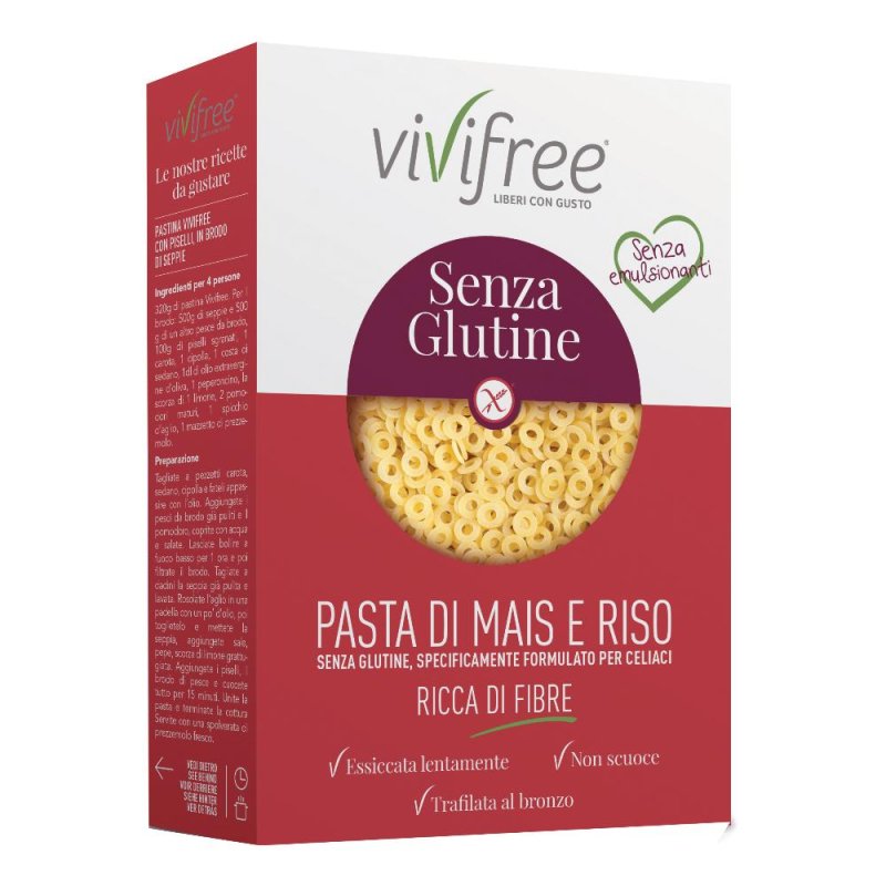 VIVIFREE Pasta Anellini 500g