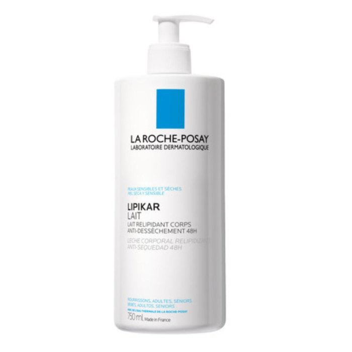 La Roche-Posay Lipikar Latte Corpo 750 ml - Latte corpo relipidante per pelli secche e sensibili