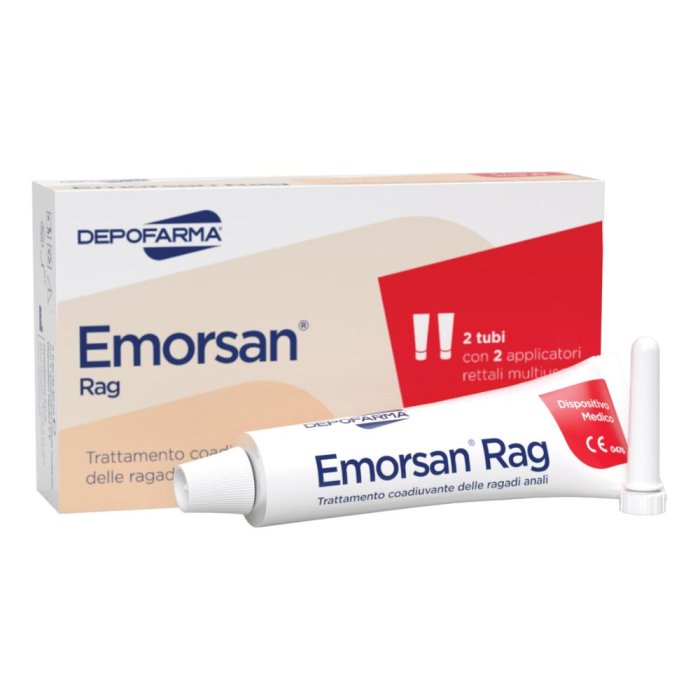 Depofarma Emorsan Rag Trattamento Ragadi Anali 30 ml + 30 ml