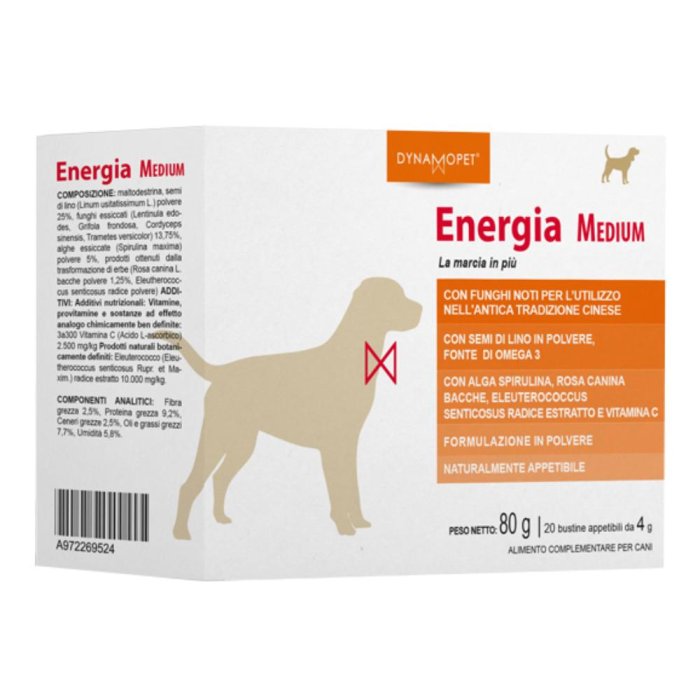 Ammyy Energia Integratore in Bustine 20 pezzi da 4 g per Combattere Stanchezza e Affaticamento
