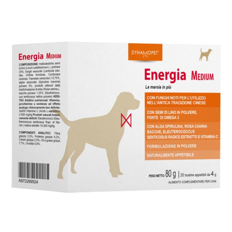 Ammyy Energia Integratore in Bustine 20 pezzi da 4 g per Combattere Stanchezza e Affaticamento