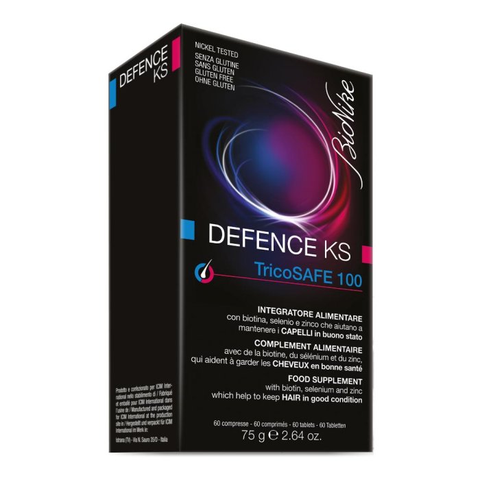 Bionike Defence KS Tricosafe Integratore Alimentare Anticaduta 60 compresse