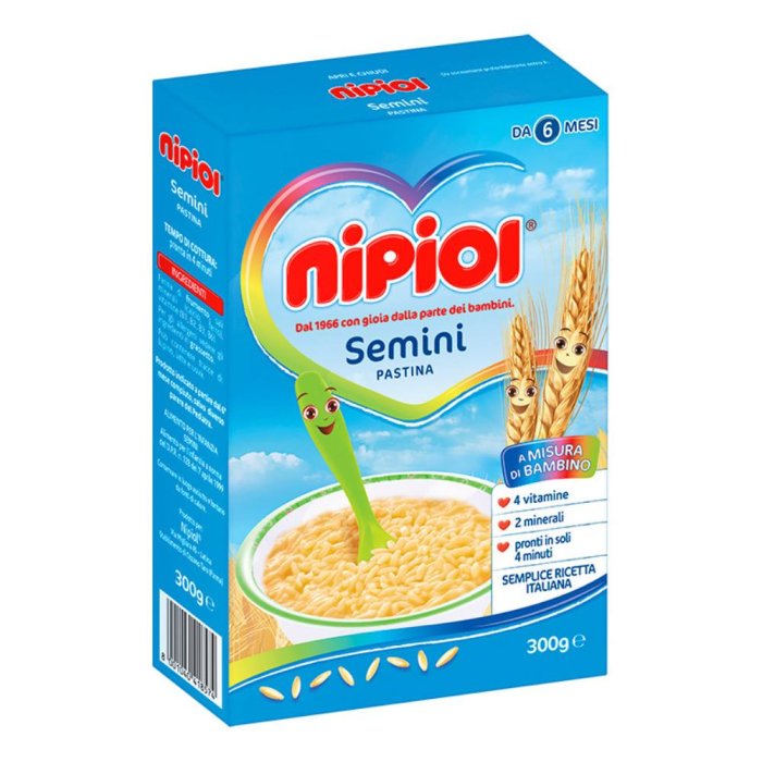 NIPIOL PASTINA SEMINI 300G