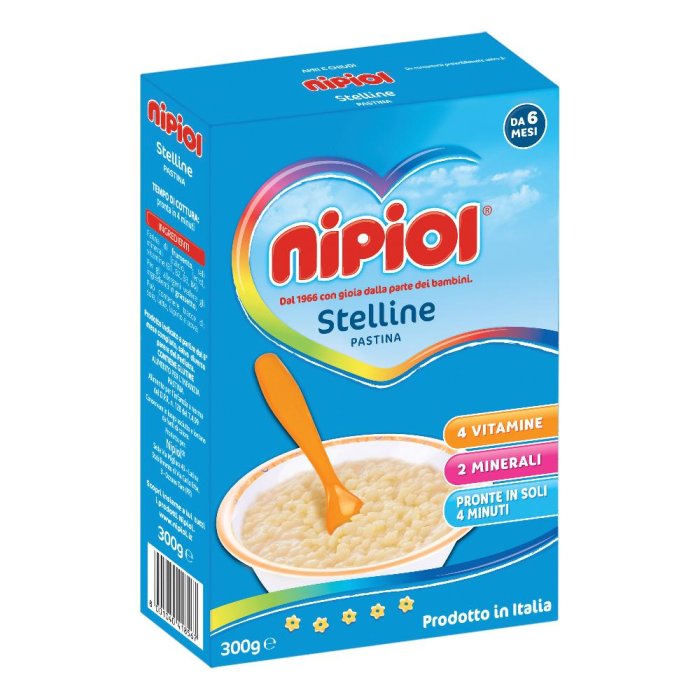 NIPIOL PASTINA STELLINE 300G