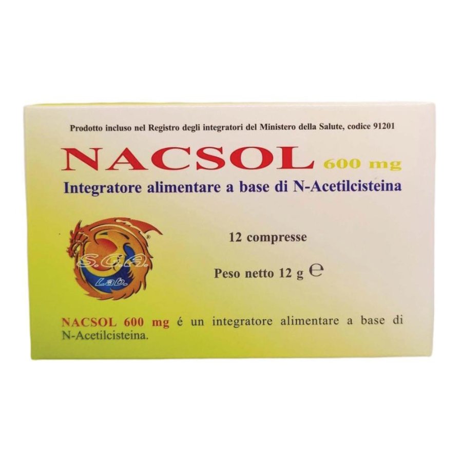 S.g.a. Lab. Nacsol 12 Compresse