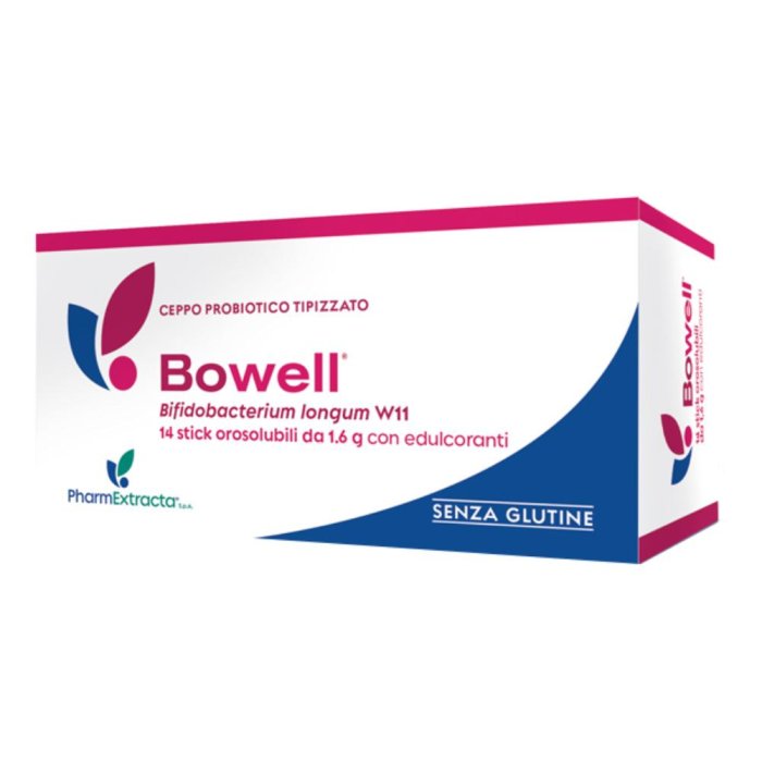 Bowell 14 Stick Orosolubili - Integratore Probiotico per l'Equilibrio della Flora Batterica Intestinale