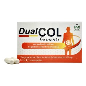 Piemme Pharmatech Italia Dualcol Fermenti 10 Capsule