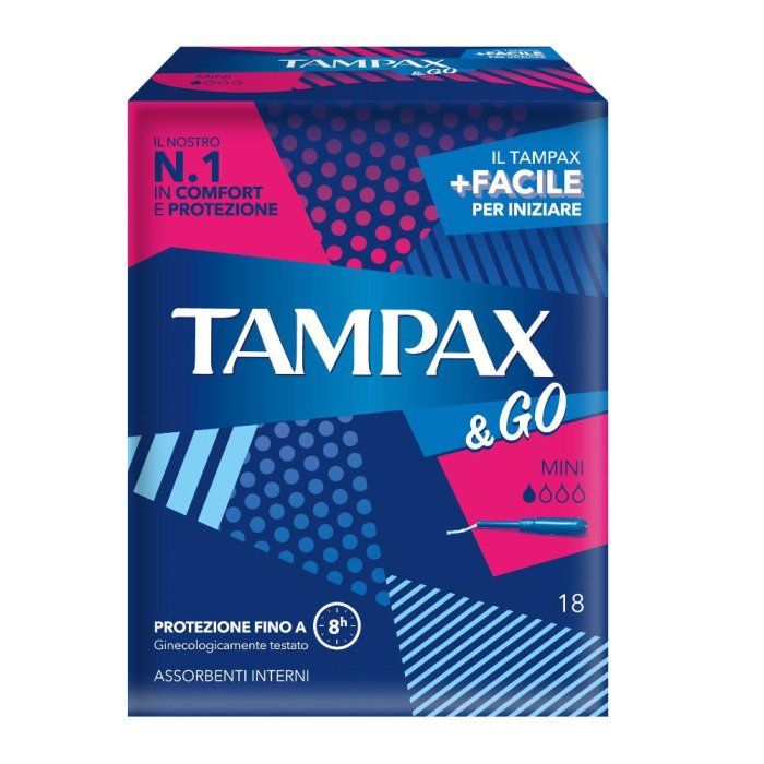 TAMPAX&GO MINI 18PZ