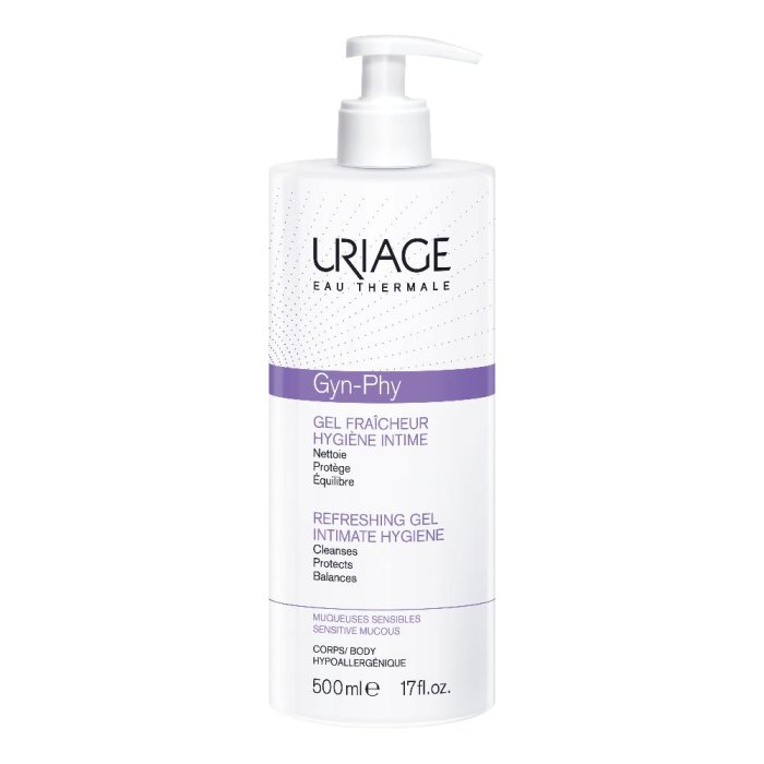 Uriage Laboratoires Dermatologiques Igiene Intima Gyn-Phy Detergente Gel Rinfrescante 500 ml