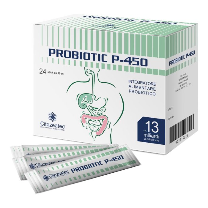 Citozeatec Probiotic P-450 24 Stick Monodose 10 Ml