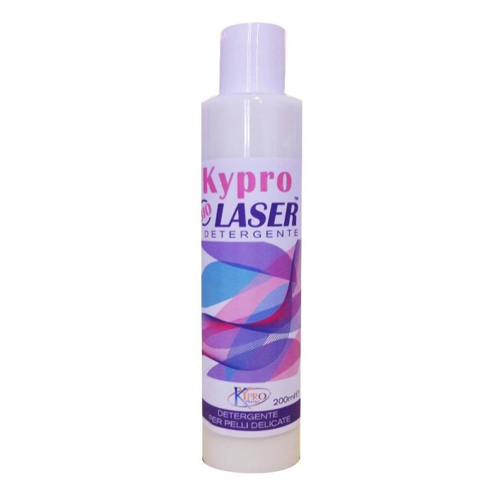 Kyprolaser Detergente Delicato Viso e Corpo 200 Millilitri | Detergente Lenitivo Post Trattamenti Laser e Dermatologici